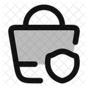 Shopping Basket Secure Icon