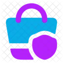 Shopping Basket Secure Icon