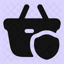 Shopping-basket-secure-  Icon