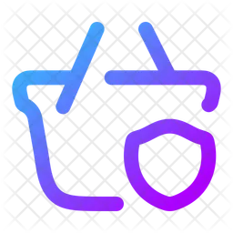 Shopping-basket-secure-  Icon