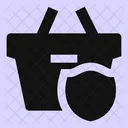 Shopping Basket Secure Icon