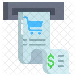 Shopping Bill  Icon