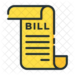 Shopping Bill  Icon