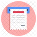 Shopping Bill Invoice Receipt Icon