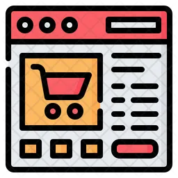 Shopping Browser  Icon