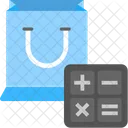 Shopping Calculation Sale Icon
