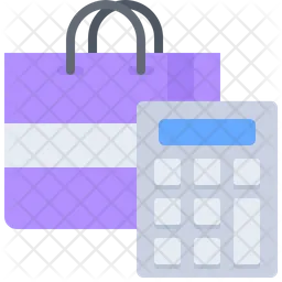 Shopping Calculation  Icon