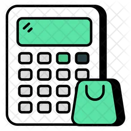 Shopping Calculation  Icon