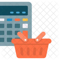 Shopping Calculation  Icon