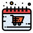 Shopping Calendar  Icon