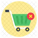 Handcart Pushcart Wheelbarrow Icon