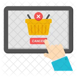 Shopping cancel  Icon