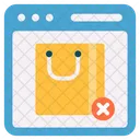 Shopping Cancel  Symbol