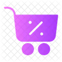 Shopping Cart Commerce And Shopping Taxes Icon