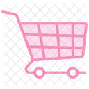 Shopping Cart Duotone Line Icon Icon
