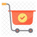 Check Shopping Cart Shopping Cart Trolley Icon