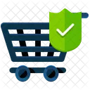 Secure Shopping Cart Icon