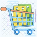 Shopping Cart Shopping Carriage Hand Trolley Icon