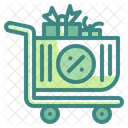 Shopping Cart Cart Giftbox Icon