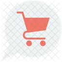 Chat Bubble Shopping Icon