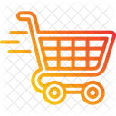 Fast Delivery Ecommerce Shopping Cart Icon