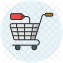 Shopping Cart Basket Trolley Icon