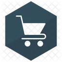 Shopping Trolley Basket Icon