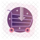 Shopping Cart Basket Fill Icon