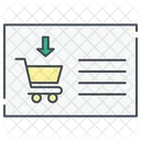 Shopping Cart Shopping Basket Mobile Shopping Icon