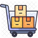 Shopping Cart Trolley Product Icon