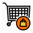 Cart Trolley Shopping Bag Icon