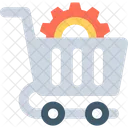 Gear Shopping Cart Icon