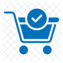 Shopping Cart Market Check Icon