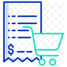 Shopping Cart Bill  Icon