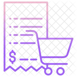 Shopping Cart Bill  Icon