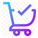 Shopping-cart-check-  Icon