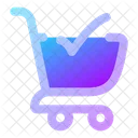 Shopping Cart Check Shopping Cart Done Check Cart Icon