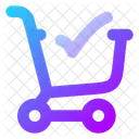 Shopping Cart Check Shopping Cart Done Check Cart Icon