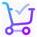 Shopping Cart Check Shopping Cart Done Check Cart Icon