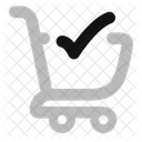 Shopping Cart Check Shopping Cart Done Check Cart Icon