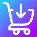 Shopping Cart Check In Icon