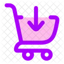 Shopping Cart Check In Icon