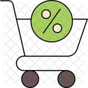Shopping Cart Buycart Discountcart Icon