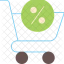 Shopping Cart Buycart Discountcart Icon