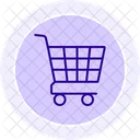 Shopping Cart Line Icon Icon