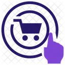 Hand Online Shopping Shopping Icon