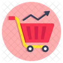 Handcart Pushcart Wheelbarrow Icon