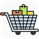 Shopping Cart Sale Supermarket Icon