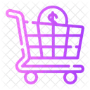 Shopping Cart Supermarket Purchase Icon