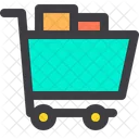 Full Cart Shopping Cart Shopping Trolley Icon
